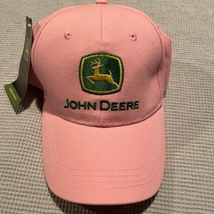 NWT Pink John Deere Hat